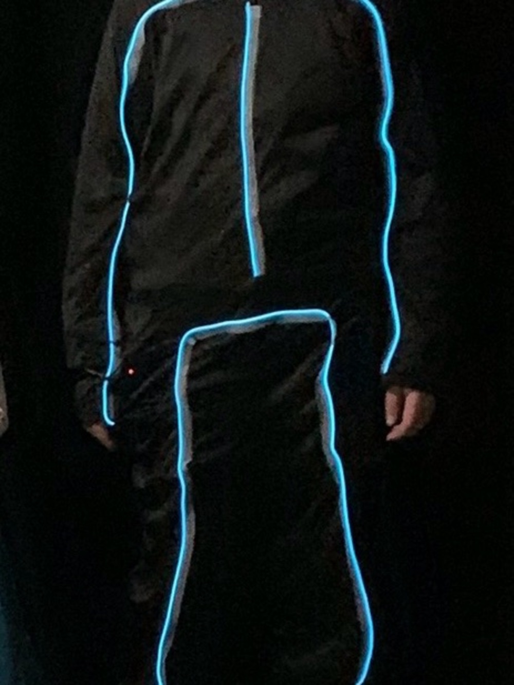 Light Up Stick Figure Costume
